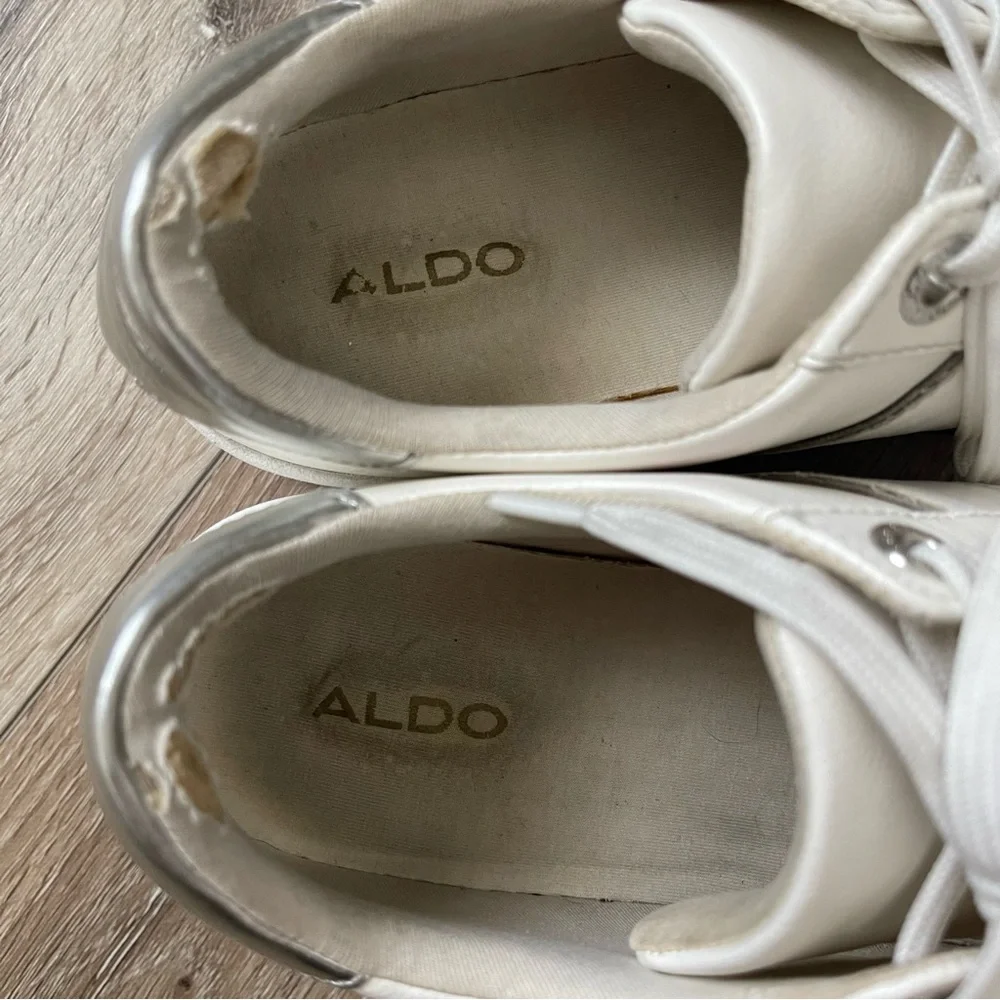 Rare ALDO Nydoilia Platform Sneakers Women’s 8.5 Chunky Sole Lace Up